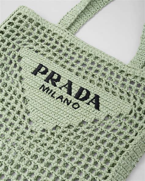 free prada raffia tote